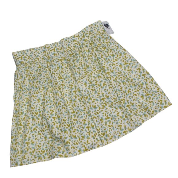 Pinup Couture Retro 50s Style Leaf Print Skirt Cotton 4X - Picture 1 of 8